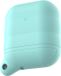 By Qubix AirPods 1/2 hoesje siliconen waterproof series - soft case - mint groen