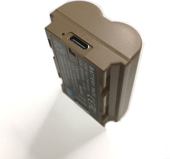 IonSmart IS-TNPW235 Accu - Fujifilm NP-W235 - 2250mAh - USB-C