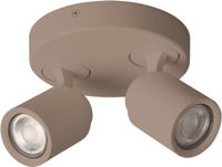 Freelight Spot Razza 2 lichts Ø 17 cm GU10 beige
