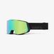 100percent 100% Ski Goggles Snowcraft Hiper - Black/Green - Mirror Silver Lens - L