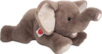 Teddy Hermann Hermann Teddy Knuffeldier Olifant - zachte pluche stof - premium knuffels - grijs - 55 cm