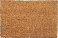 vidaXL Deurmat 50x80 cm getufte kokosvezel naturel