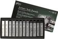 Creativ Company Gallery Soft Pastel Set 10 Mm X 6,5 Cm Grijs 12stuks