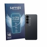 Savvies - Screenprotector voor Samsung Galaxy S26 Enterprise Edition (ALLEEN Camera Lens) - Folie Beschermfolie transparant 18 Stuks