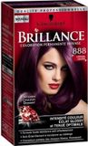 SCHWARZKOPF Brillance Permanente Haarkleur - Kersenzwart 888