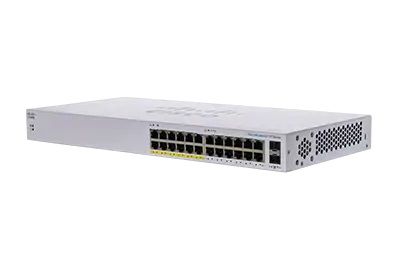 Cisco CBS110-24PP-EU - Switch - 24 poorten - Grijs