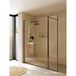 Riho Inloopdouche Define 400 Mat Gunmetal 180x200 cm (140 + 40) Incl. Stabilisatiestang