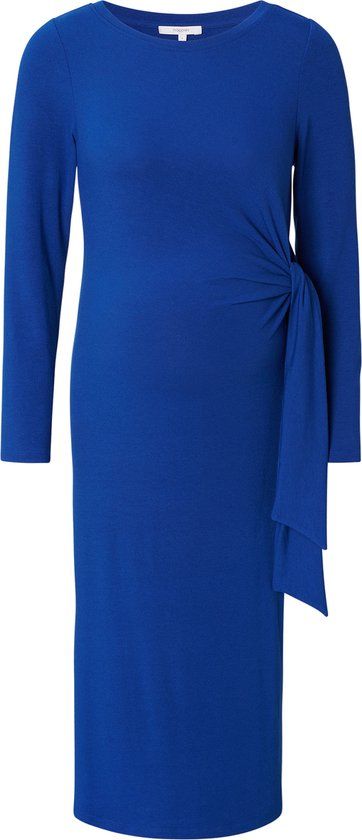 Noppies Frisco Zwangerschapsjurk - Lange Mouw - Sodalite Blue - Maat XL