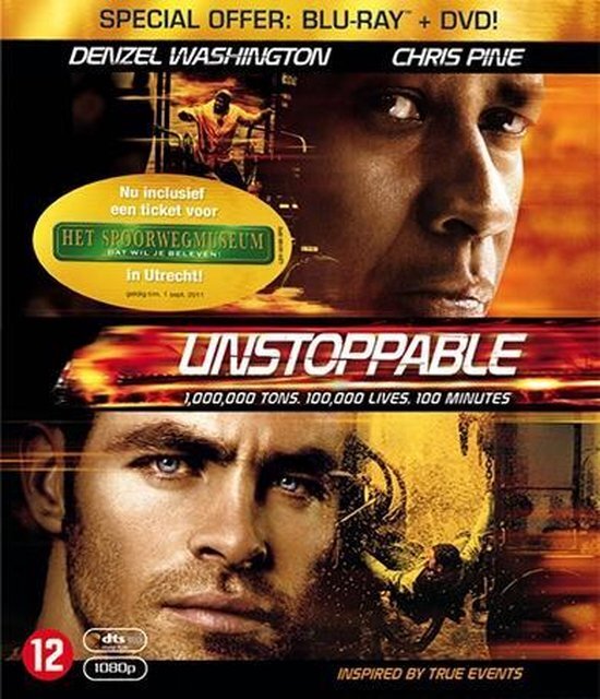 Movieplay Unstoppable (Blu-ray+Dvd Combopack)