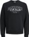 JACK&JONES JJMAKOTO SWEAT CREW NECK Homme Pull Noir S