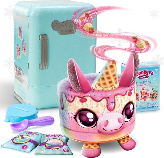 Cookeez Makery Freezy Cakez Koelkast - Maak een interactief pluchen dier