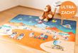 Mats & Joy Kindertapijt Planeet met UFO's - 130x180cm
