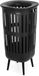 Brabantia collect-it hi panier à linge - avec couvercle - 55 l - noir