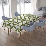 Bonamaison Tafelkleed, Anti-Mold, Sneldrogend, Waterdicht, 100% Polyester Tafellaken, 140cm x 200cm - Ontworpen en Vervaardigd in Turkije
