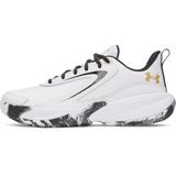 Under Armour Unisex Lockdown 8 Basketbalschoenen Sneaker 6009400 100 wit
