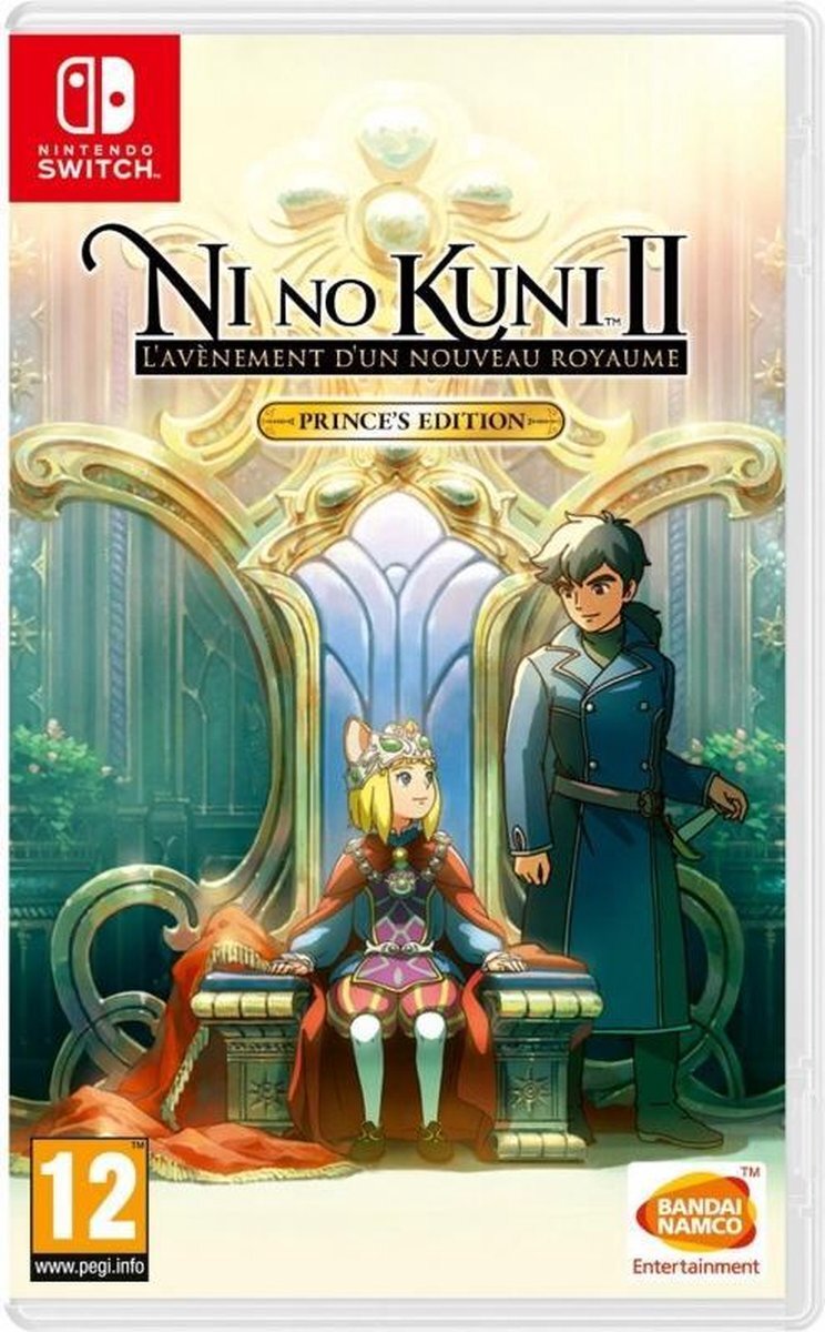 - ni no kuni ii: l'avènement d'un nouveau royaume prince's edition fr switch