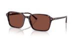 Ray-ban Raimond Rb 2231 Lunettes De Soleil Unisexe Violet Carrées Rouge 56mm