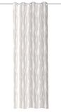 Home JELLE Home Fashion/Kant-en-klare sjaal deco jacquard, zoom | 053113-0105 | Afmeting 245 x 140 cm/wit