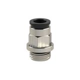 Riegler Rechte schroefverbinding »value line«, G 1/2 a., voor buitenslang Ø 12 mm, werkdruk max. 16 bar, messing vernikkeld