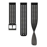 22 ATH9 Siliconen Strap Zwart S+M