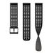 22 ATH9 Siliconen Strap Zwart S+M