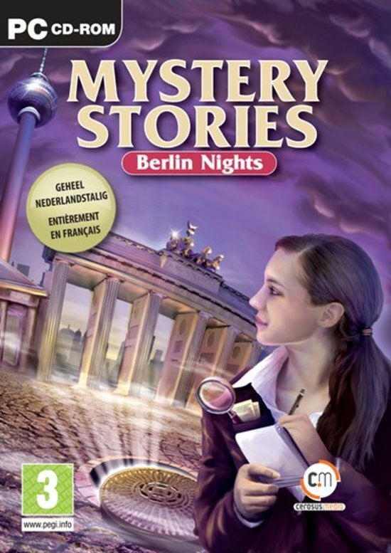 Gadgy Mystery Stories: Berlin Nights Windows CD-Rom Een avontuur voor bedrog, verraad en liefde PC