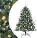 vidaXL Kunstkerstboom Groen 150 cm PVC en Plastic en Staal