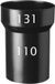 Ubbink Multivent adaptateur 131-110mm pour Multivent/Ventub