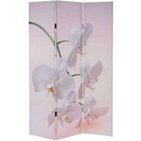Générique Fotoscherm T233, scheidingswand MVG-gecertificeerd 180x120cm ~ Orchid