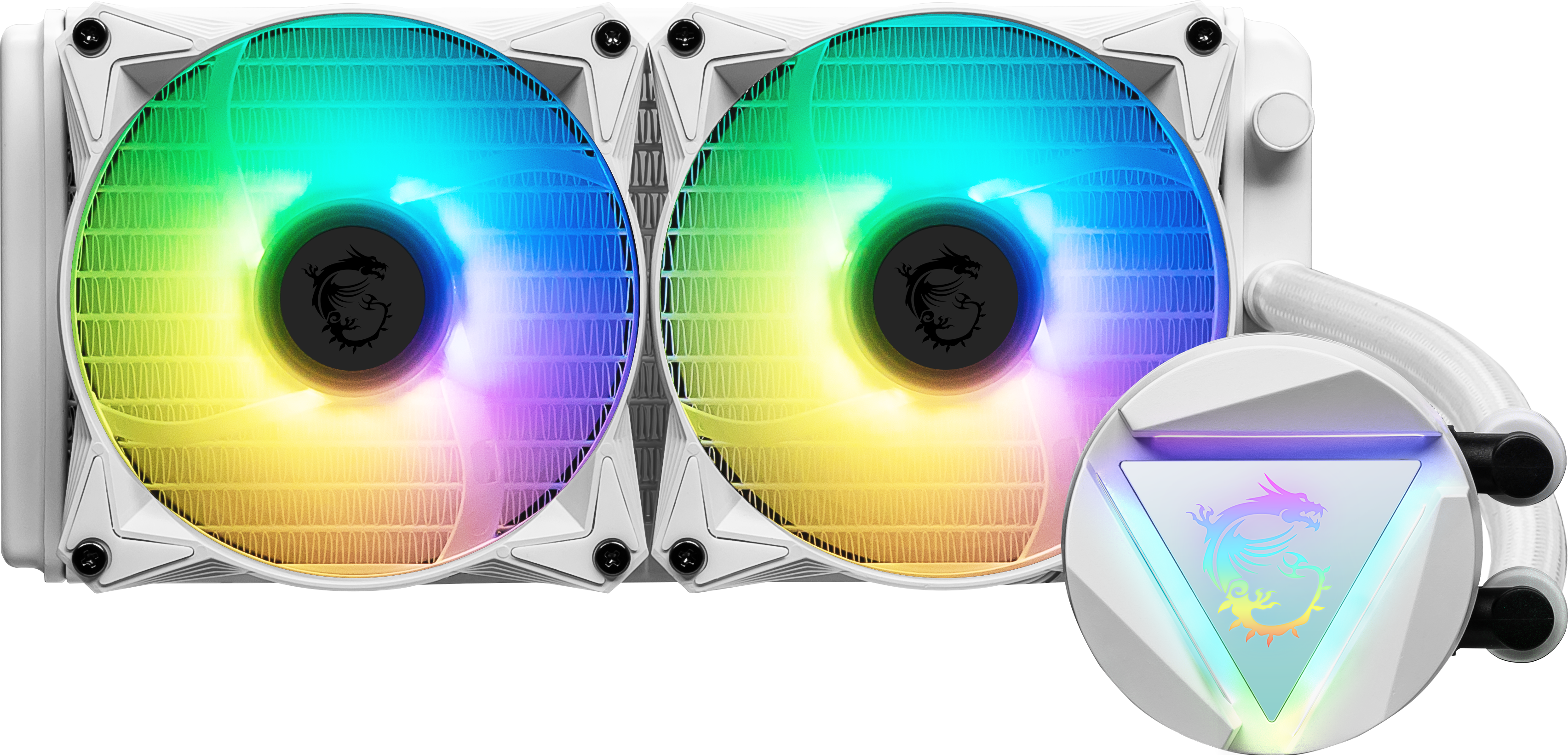 MSI MAG CORELIQUID 240R V2 WHITE - Koelsysteem voor computer - Wit