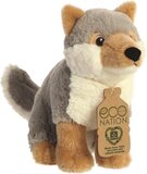 Pluche wolf knuffel - 23 cm - Knuffeldier