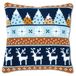 Vervaco Winter Kruissteek Kussen Kit Winter Patronen, ca. 40 x 40 cm / 16 inch x 16 inch