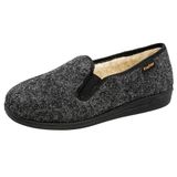 Fischer Heren Pantoffels & Slippers - Grijs Donker - Maat 44