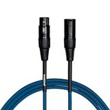 Cascha Standaard Line Microfoonkabel (XLR), Blauw, 9m