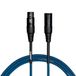 Cascha Standaard Line Microfoonkabel (XLR), Blauw, 9m
