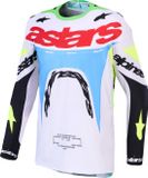 Alpinestars Supertech Dyna Motocross-trui - Paars/zwart/groen - Maat L