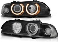 Viking Choice BMW Koplampen Xenon E39 09 95-06 03 ANGEL EYES D2S/H7 ZWART