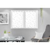 Soleil d'Ocre Laurene Bise-bise, Polyester, Wit, 60 x 90 cm