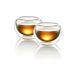 TEASOUL GLASSBEKER DUBBELLAK 60ML 2 STUKS