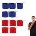 Bandeau de tête - Réglable - Rouge et bleu - Lot de 10