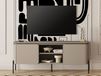 Mobistoxx BELLATRE Meuble tv-hifi 2 portes taupe