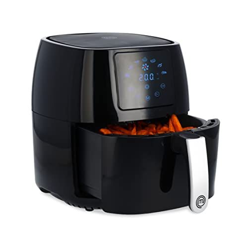 MasterChef Friteuse zonder vet - 4,5 l - PTFE-antiaanbaklaag - Vaatwasmachinebestendig