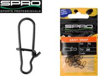 Spro Matte Black Easy Snap - Maat 4 / 23KG