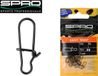 Spro Matte Black Easy Snap - Maat 4 / 23KG
