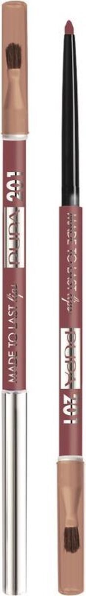 Pupa Milano PUPA, made to last lips, nr. 201 hazel - waterproof