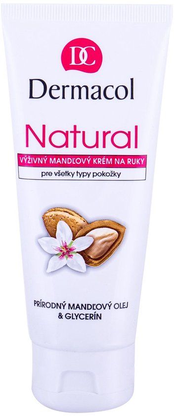 Dermacol Natural (Dry Skin) Almond Nourishing Hand Cream - 100ml
