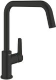 GROHE Start, Uittrekken, Zwart, Kraanhendel, Enkel, 1/2", Spray