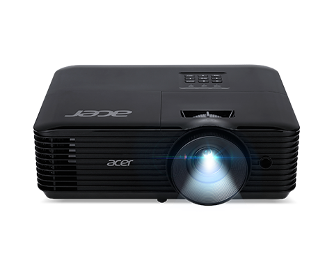 Acer X1128i - Projector - DLP - 480p (800 x 600) - 3D - 3600 ANSI lumens - zwart