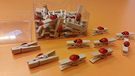 Ghisi Walter Ladybird Pegs, Multi kleuren, 35 mm