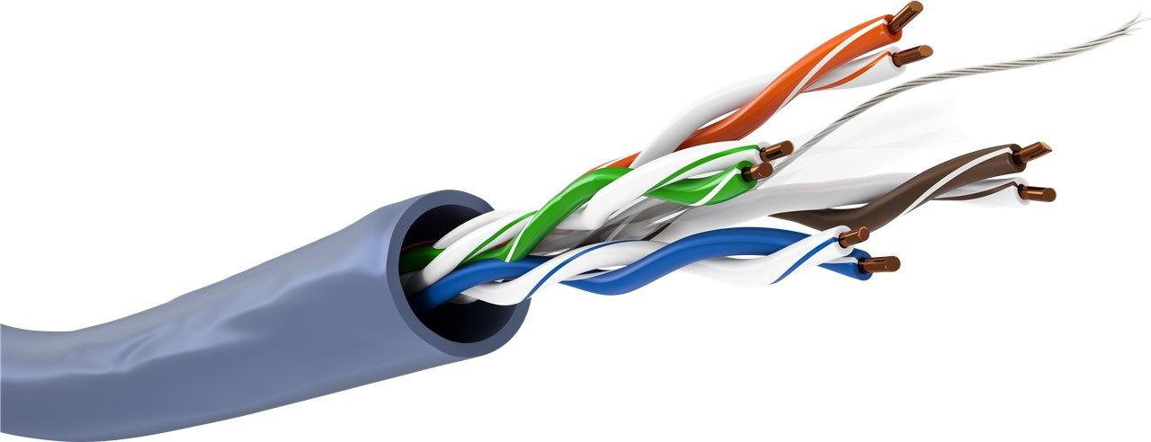 Goobay 96092 Netwerkkabel Blauw 50 m Cat6a U/UTP